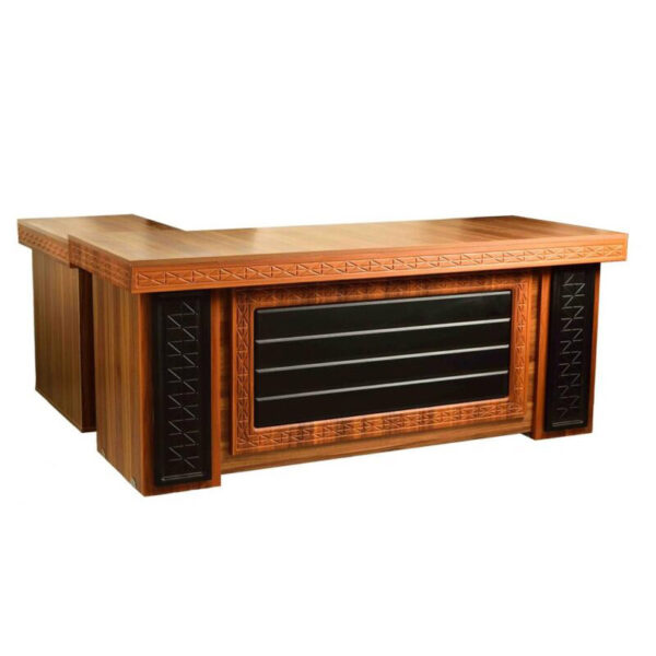 میز مدیریتی ال دار نیمه وکیوم مدل DCK111