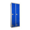 کمد لباس کارگاهی دو درب فلزی دکوچین مدل DC-2SB