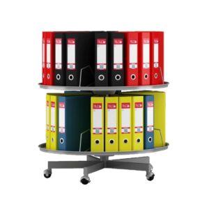 قفسه بایگانی زونکن گردان 2 طبقه مدل RC-2Z