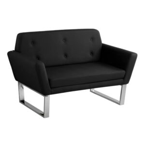 مبل دسته کج اداری دو نفره مدل F400BN2