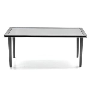 میز جلو مبلی شیشه ای اداری مدل T96L