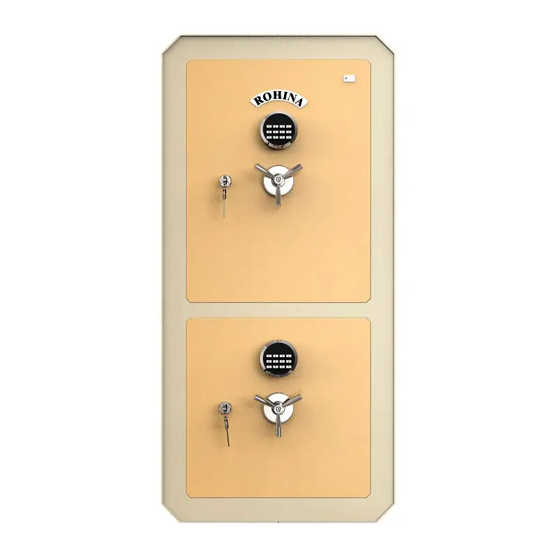 گاوصندوق دو طبقه رمز دار روهینا مدل T1250D 4 گاوصندوق دو طبقه رمز دار روهینا مدل T1250D
