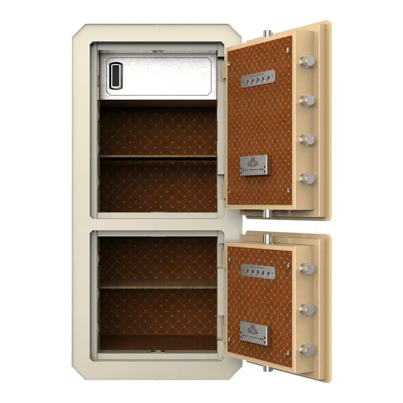 گاوصندوق دو طبقه رمز دار روهینا مدل T1250D 7 گاوصندوق دو طبقه رمز دار روهینا مدل T1250D