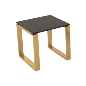 میز جلو مبلی مربع پایه فلزی دکوچین مدل هنزا