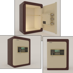 گاوصندوق ضد برش هتلی دکوچین مدل 50EKLC