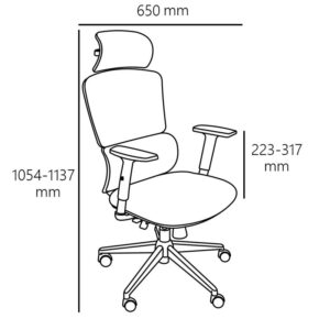 صندلی مدیریتی نیلپر مدل ocm 119 - تصویر 3