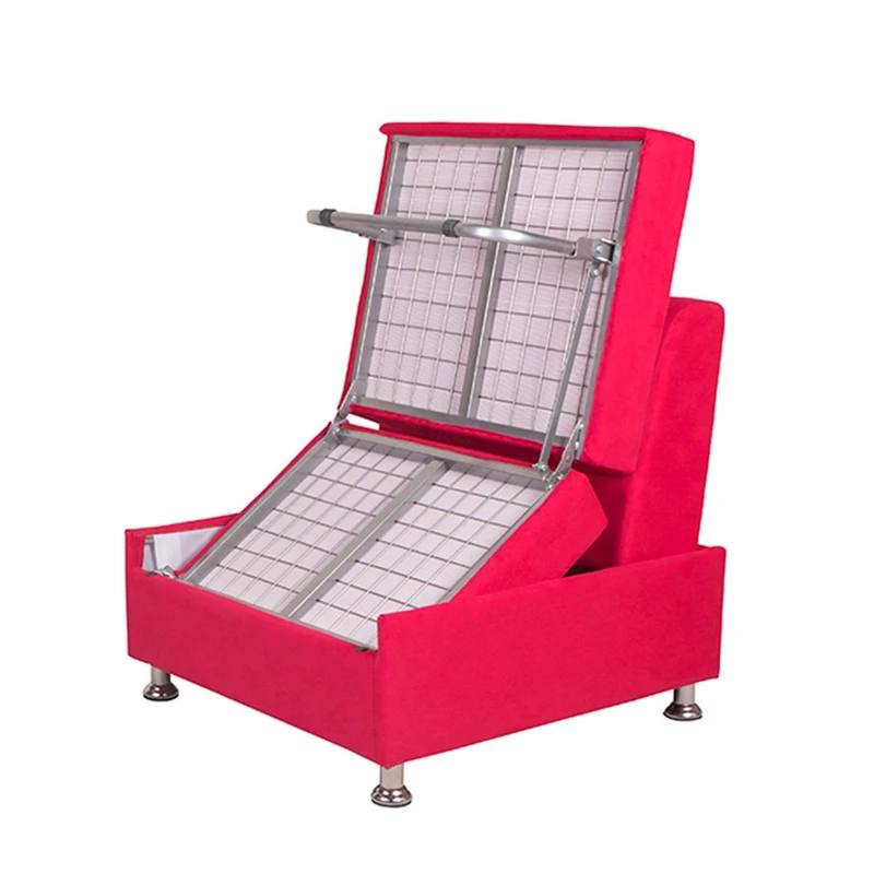 مبل تک نفره راحتی تخت شو مدل DR01 2 مبل تخت شو تک نفره دکوچین مدل DR01
