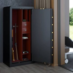 گاوصندوق اسلحه شکاری مدل DG01 5 گاوصندوق نسوز مدل جا اسلحه ای