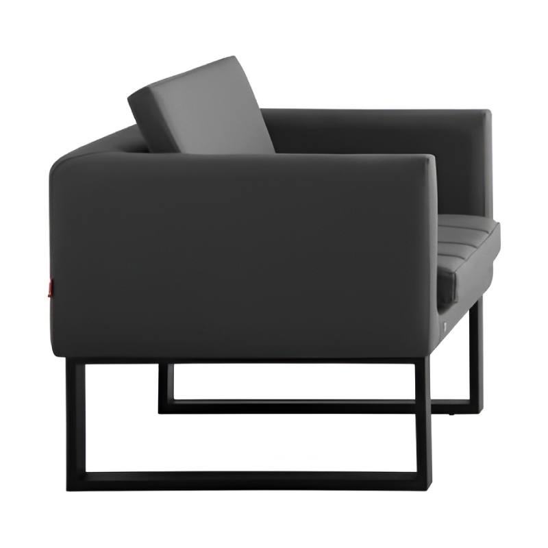مبل دسته صاف یک نفره مدل F500BN1 2 مبل دسته صاف یک نفره مدل F500BN1 پایه مشکی