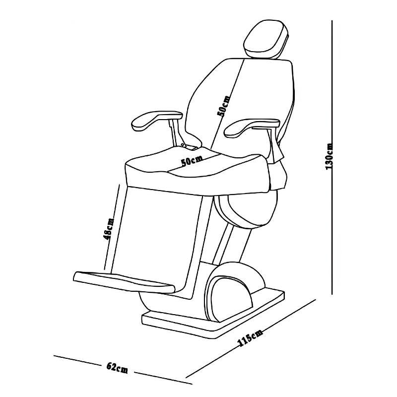صندلی آرایشی مردانه مدل MK03 5 صندلی آرایشی مردانه مدل MK03