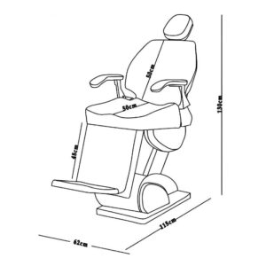 صندلی میکاپ ساده مدل MK07 5 صندلی میکاپ ساده مدل MK07