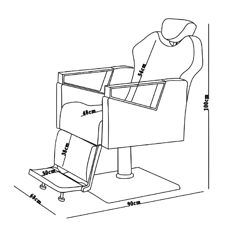 صندلی آرایشگاهی رکابدار مدل MK22 7 صندلی آرایشگاهی رکابدار مدل MK22