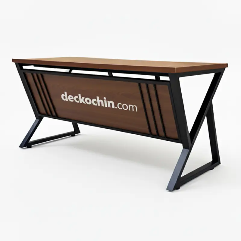 میز پایه فلزی Z شکل مدل DKZ01 1 میز پایه فلزی Z شکل مدل DKZ01